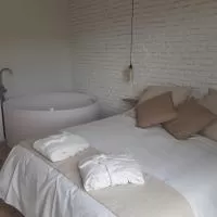 Hotel Dos Alas Rojas, casa con jacuzzi para dos personas en canalejas-de-penafiel